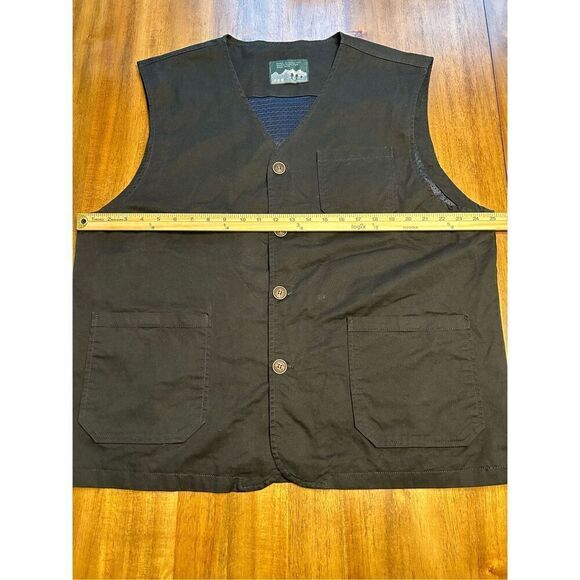 Men’s Vest  Outdoor Jacket Multi Pocket Size 2X Black - Picture 8 of 9